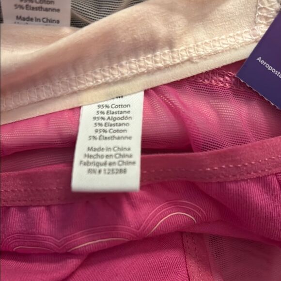 Aeropostale Pink Bikini 3-Pack - Picture 4 of 5